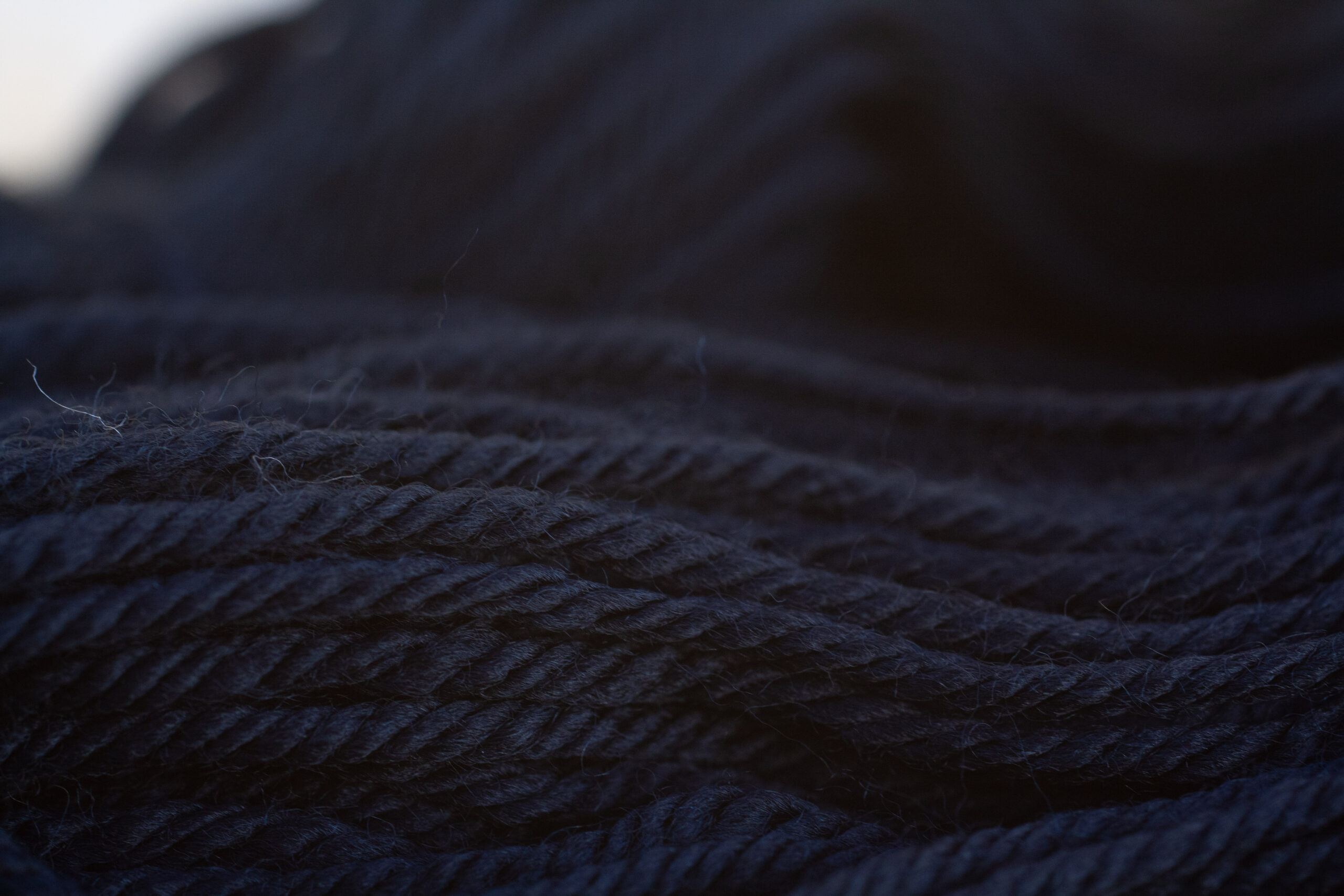 Sample Skein Four Black GEMS – Worsted - 100% Superwash Merino - Image 2