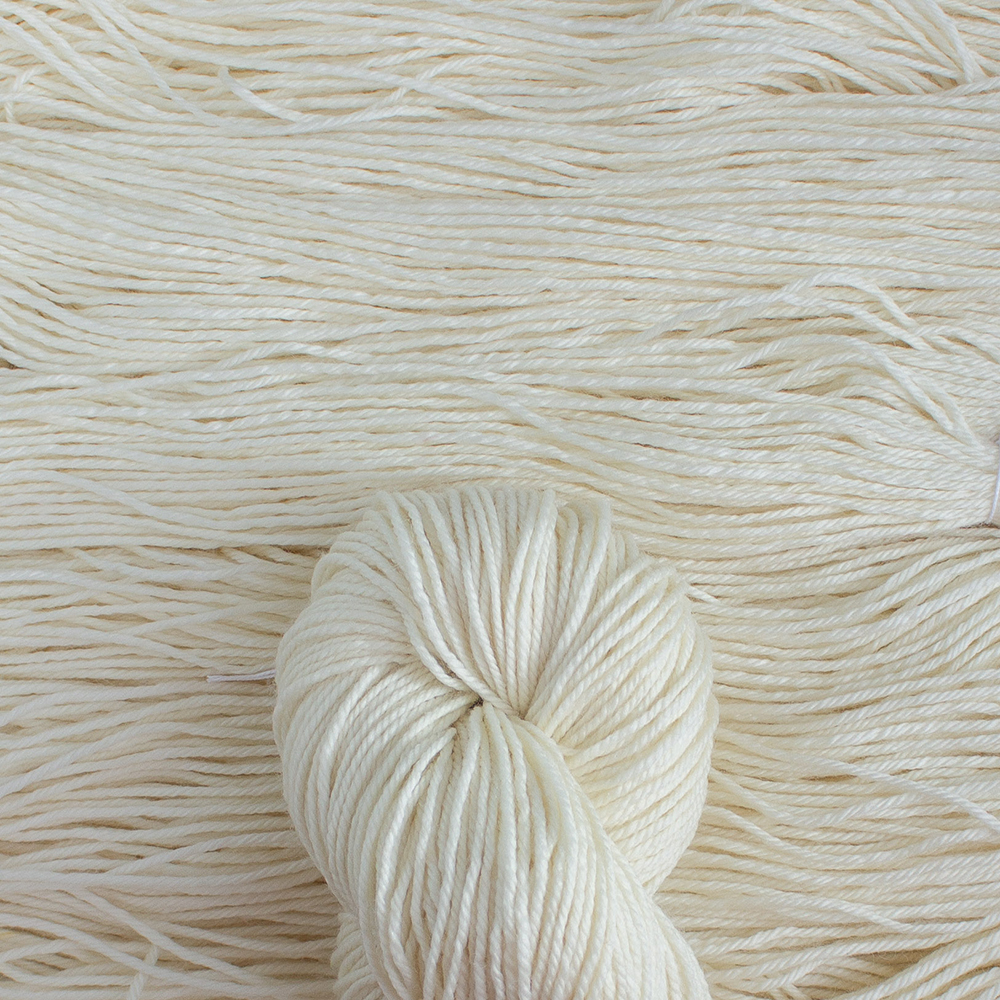 Sample Skein Three Natural GEMS - DK - 100% Superwash Merino